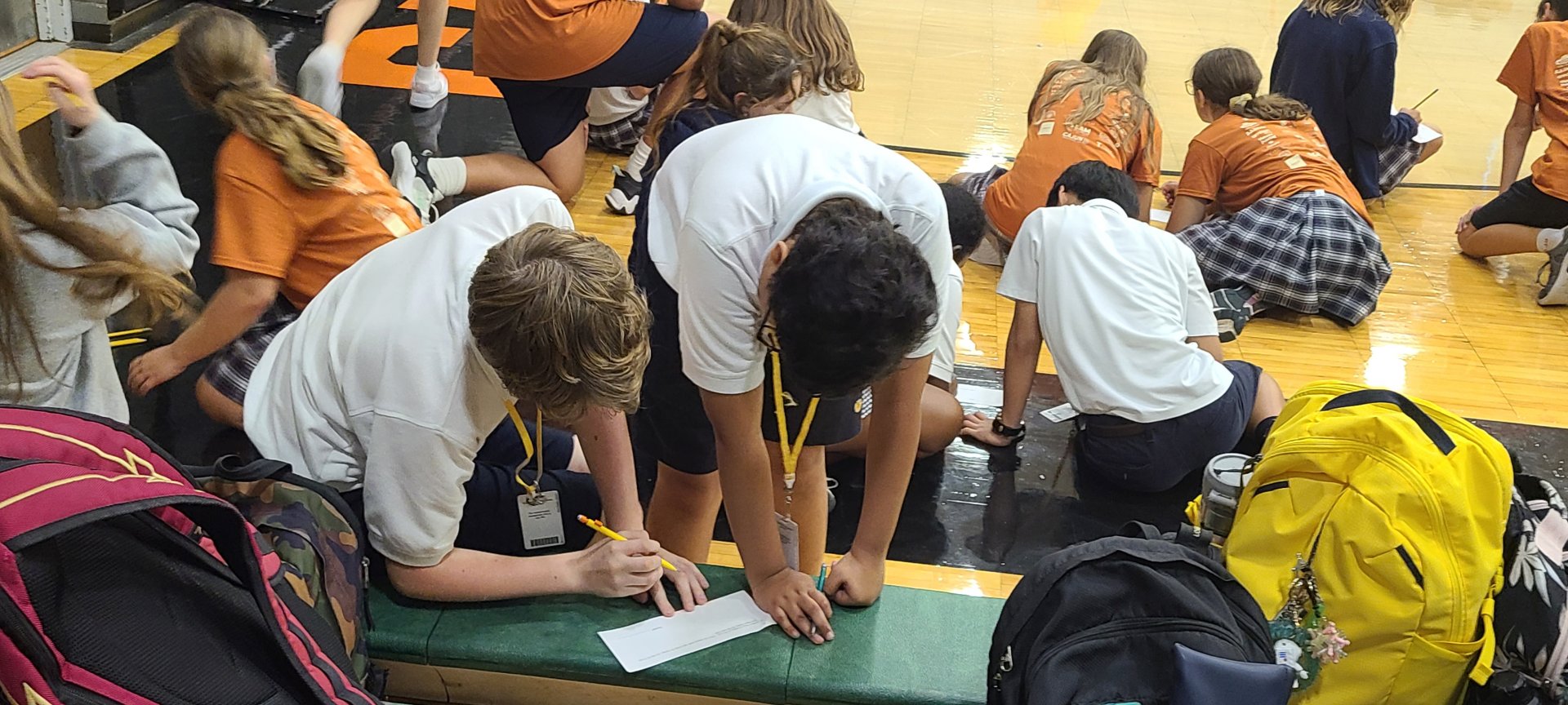Middle School math team